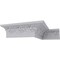 Ekena Millwork 7"H x 7"P x 9 7/8"F x 94 1/2"L, (9 5/8" Repeat), Kinsley Crown Moulding MLD07X07X09KI - alternate 9